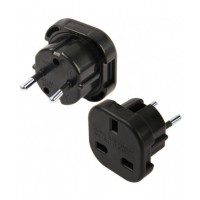  Charging adapter UK-EUR black 